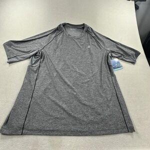 Coolibar Shirt Mens 2XL Gray Agility UPF 50+ Sun Protection Performance Tee